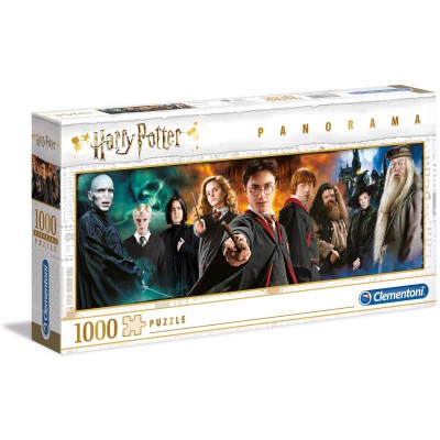 Clementoni- Harry Potter panoráma puzzle, 1000 db