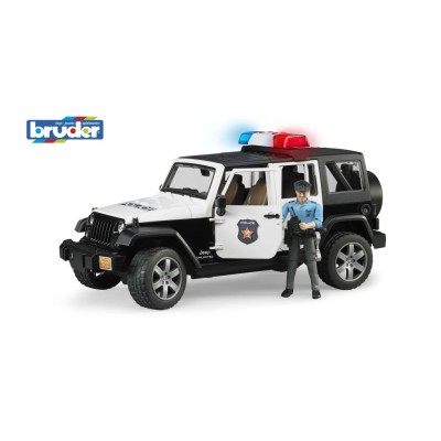 Bruder Jeep Wrangler Unlimited Rubicon rendőrségi jármű