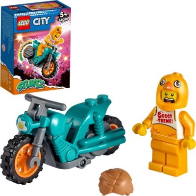 LEGO® City 60310 - Chicken kaszkadőr motorkerékpár 