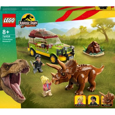 Lego Jurassic Park 30. évfordulós kiadás- Triceratops kutatás