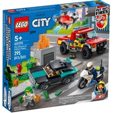  LEGO City Tűzoltás és rendőrségi hajsza 