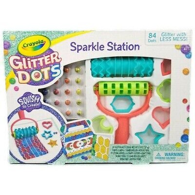 Crayola Glitteres dekorgyöngyök:Kreatív csillámkészlet