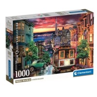 Clementoni 39776 High Quality Collection Compact puzzle - San Francisco