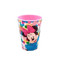 Minnie egeres mikrózható műanyag pohár – 260 ml, rózsaszín