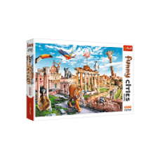 Trefl- Vicces városok - Vad Róma - puzzle