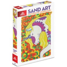 Homokvarázs: Unikornis homokfestő készlet