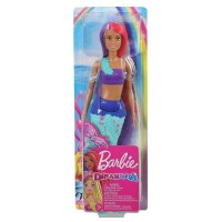 Barbie Dreamtopia sellő - lila-piros hajú