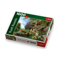 Trefl  1000db-os puzzle-Erdei ház