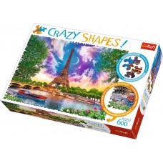 Trefl Crazy Shapes - Az égbolt Párizs felett  puzzle