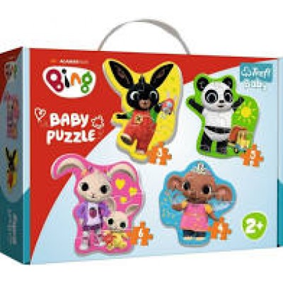 Trefl Baby Puzzle táskában - Első puzzle - Bing és barátai 