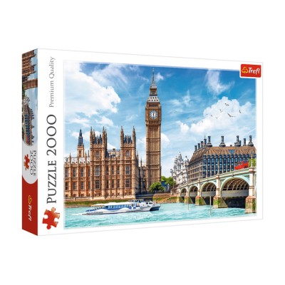 Trefl puzzle- London, Big Ben- 2000 db