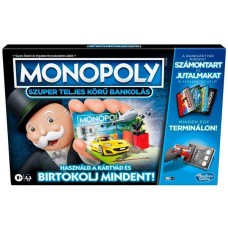 Monopoly: Szuper teljes körű bankolás társasjáték