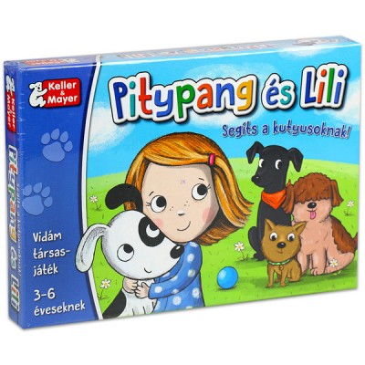 Pitypang és Lili - Segíts a kutyusoknak! kártyajáték