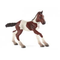 Bullyland Paint Horse csikó  játékfigura