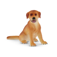 Bullyland Labrador kutya játékfigura