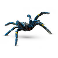 Bullyland,Kobaltkék Tarantula játékfigura