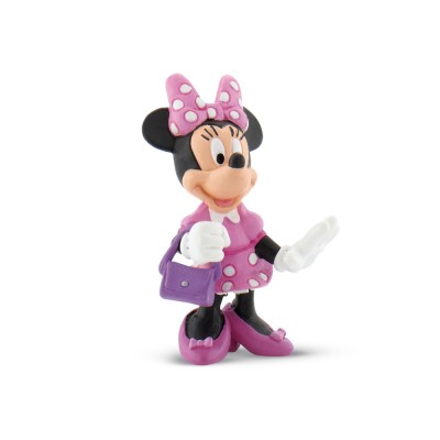 Bullyland  Mickey egér játszótere: Minnie táskával játékfigura