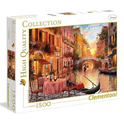 Clementoni puzzle- 1500 db- Velence