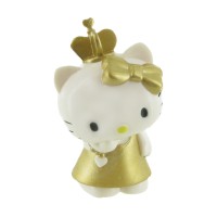 Comansi Hello Kitty arany ruhában játékfigura