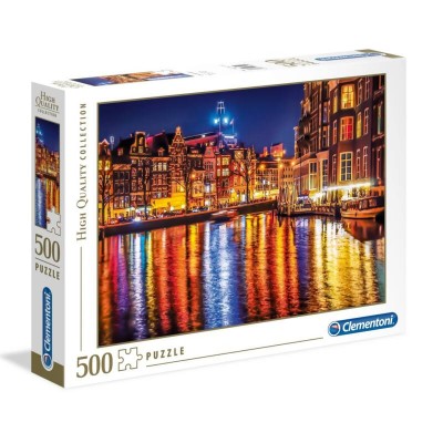 Clementoni puzzle Amszterdam 500db